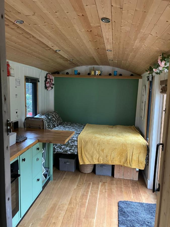 1 Bed Converted Railway Wagon Near Crickhowell Exterior foto